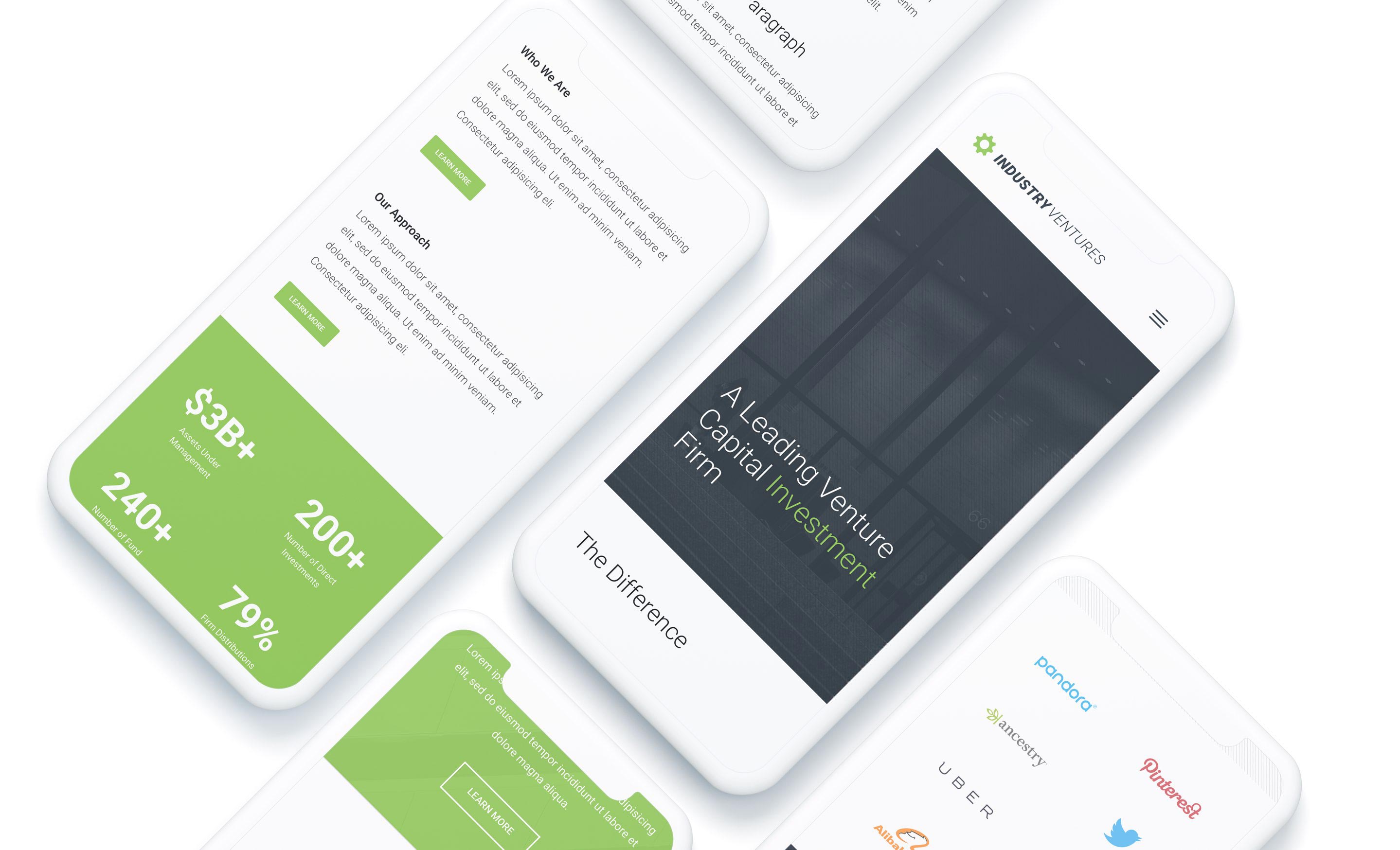 Industry Ventures Branding and Website